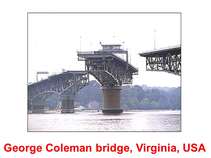 George Coleman bridge, Virginia, USA
